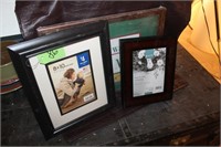 LOT OF THREE WOOD PICTURE FRAMES