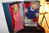 VINTAGE CABBAGE PATCH DOLL AND BABY DOLL