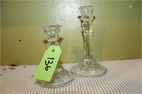 SET OF CANDLE HOLDERS