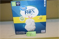 GREAT VALUE STRONG FLEX TRASH BAGS