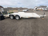 Dual Axle Car Trailer w/ Ramps, Titled