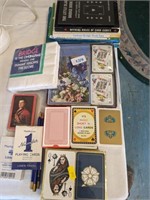 Bridge cards & books
