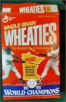1991 World Champion Wheaties Box