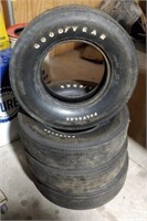 Used Goodyear Polyglas tires F70-14