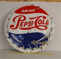SSP Pepsi-Cola flat large button sign