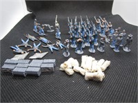 400 Cast Lead  Miniature Soldiers  1/72 K & L