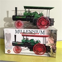 CASE STEAM TRACTION ENGINE DIECAST MODEL WITH BOX
