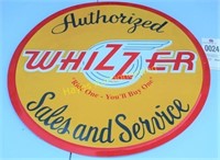 Whizzer Metal 23 1/2" Sign