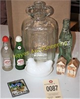 Home Juice Bottle, Vess S&P, Hen on Nest, otherS&P