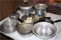 Aluminum Pans, Skillets & Bowls