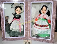 2 Effanbee Dolls - Italy & Canada