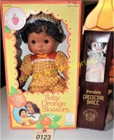 Baby Orange Blossom Porcelain Doll
