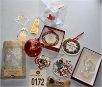 12 Misc. Ornaments - Mostly Texas Theme