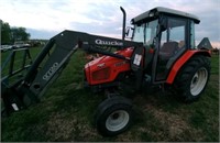 MF 4225 Utility Tractor w/Quickie Q720 Loader