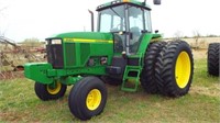 2002 John Deere 7810 2 wheel drive tractor,