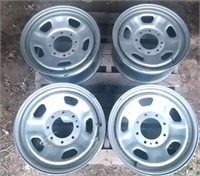 Four 2017 Ford F350 Rims