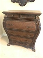 Hooker 5 Drawer Entryway Bombe Chest W12A