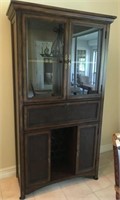 Pantry Cabinet w/ Glass Doors W10A