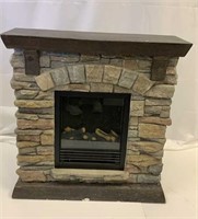 Fireplace Electric Stone Look*