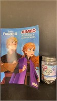 NEW FROZEN coloring and bracelet kit