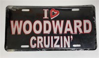NEW I Heart Woodward Cruzin’ License Plate