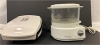 Black and Decker Food Steamer/George Foreman Grill