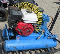 Emglo dual tank construction air compressor with