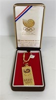 Olympics XXIV Seoul Keychain Gold