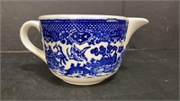 Blue Willow Creamer Ceramic