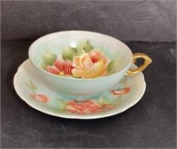 Florence Moore/Nita Ceramic Tea Cup and Saucer