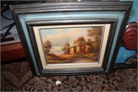 OIL PAINTING FRAMED