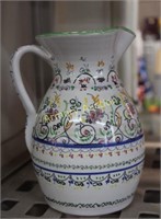 HAND PAINTED POTTERY VASE