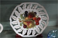 FRUIT DECORATED PLATE