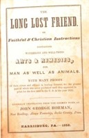 Hohman's Long Lost Friend Pow Wow Book 1850