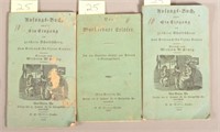 Three Penna German Chapbooks 1839