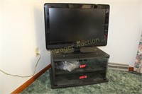 PHILIPS 31" FLAT SCREEN TV W/ ENTERTAINMENT STAND