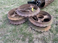 5 cultipacker wheels