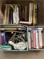 Books, assorted items