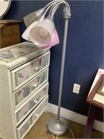 Floor lamp plastic
