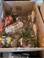 Glassware Box Lot