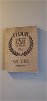 Flour sack sign