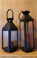 Pair of decorative lanterns