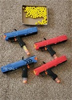 Rival toy guns (4)