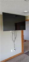 LG flat screen television, wall mount
