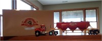 Iowa Speedway collectible toy truck & trailer