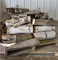 Pallet of logs