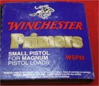 Winchester WSPM Magnum Small Pistol Primers 98pc's