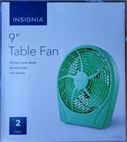 New Insignia 9" Table Fan