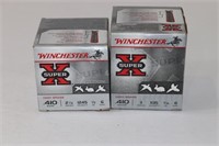(2) Boxes Winchester .410. #6 shot. 2-3/4 & 3"