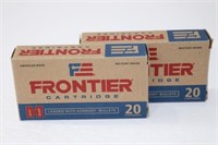 (2) Boxes FRONTIER 300 Blackout. FMJ